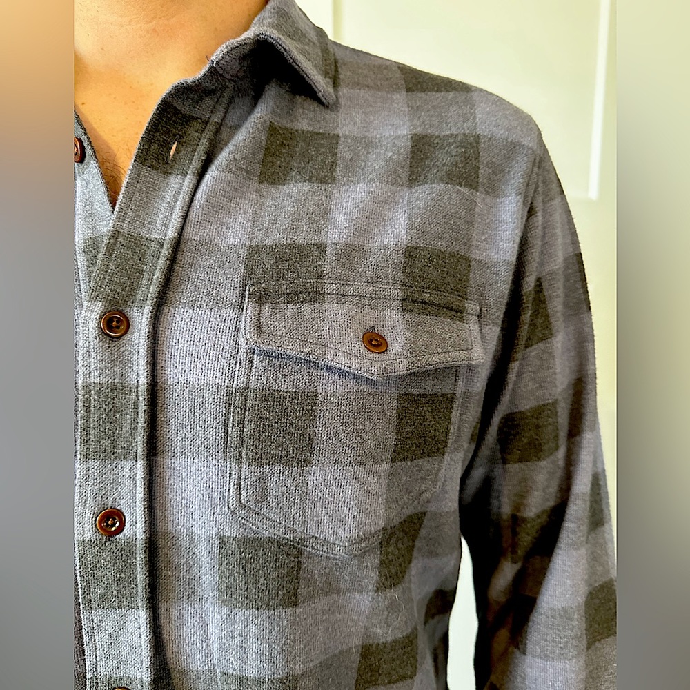 Grayish Purple Rails Men’s Button Down - Picture 2 of 2